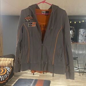 Harley-Davidson Gray Hoodie